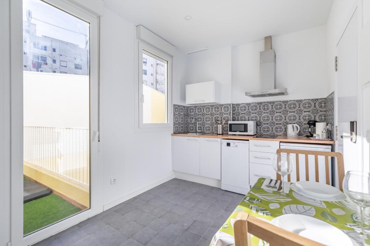 Gorgeous Apt With A Large Private Terrace Valencia Exteriör bild